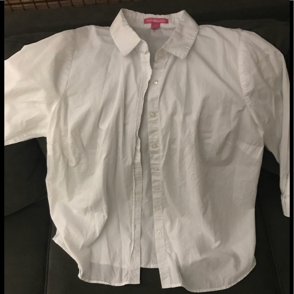 White button down shirt